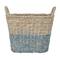 Hello Honey® Multicolor Oval Woven Water Hyacinth & Rattan Dip-Dyed Basket Set